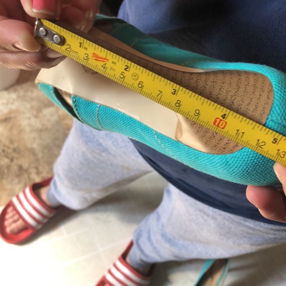 Mundo Terra turquoise high heels shoes - Picture 6 of 6